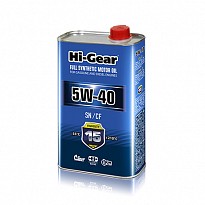 HG0540 Масло моторное синтетическое 5W-40 SN/CF FULL SYNTHETIC MOTOR OIL 1л 1/12шт